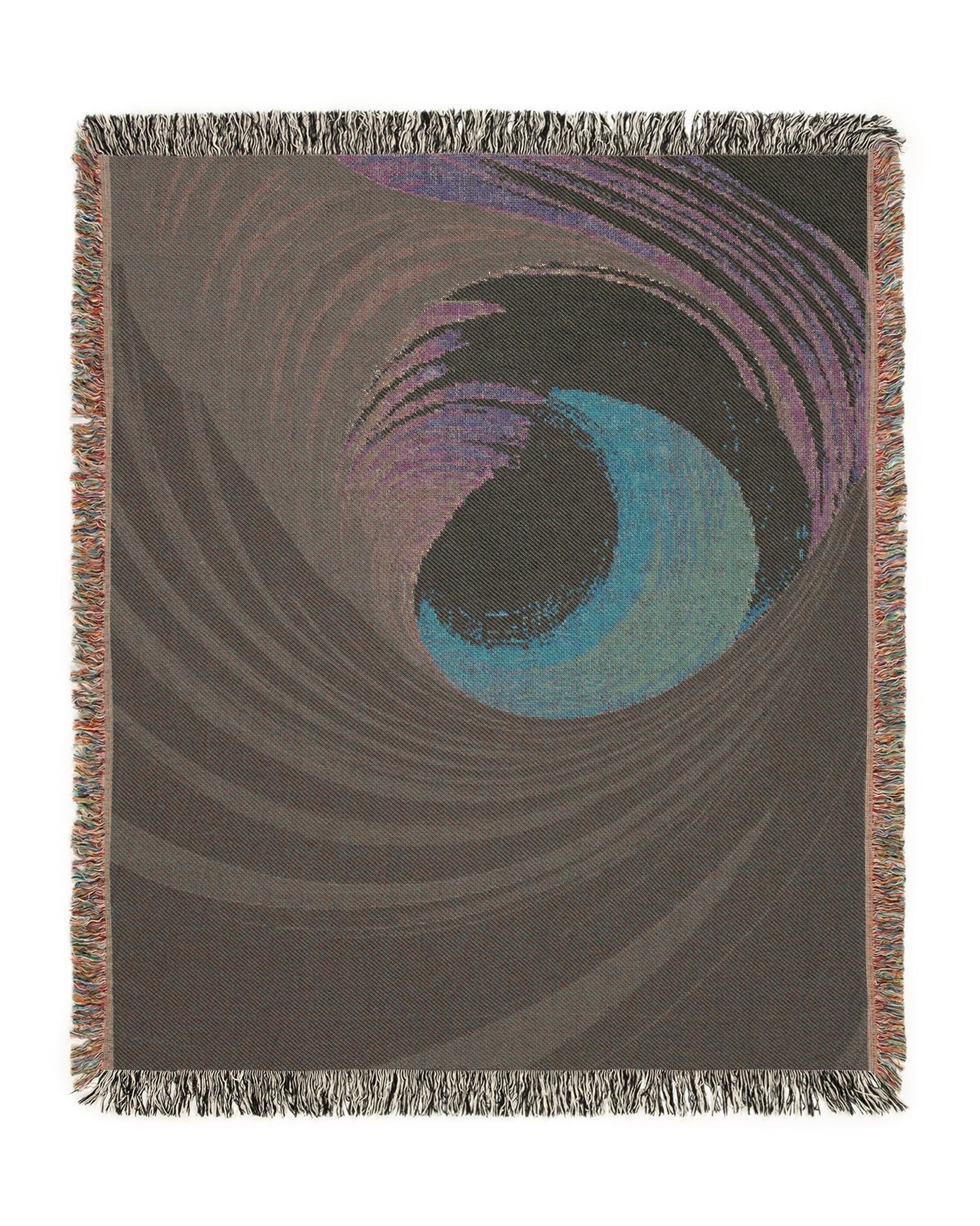 Fluid Spiral Woven Blanket - imperf