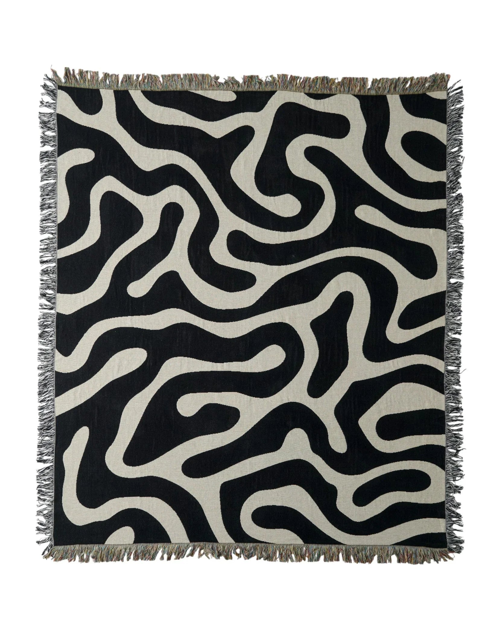 Maze Path Throw Blanket : L