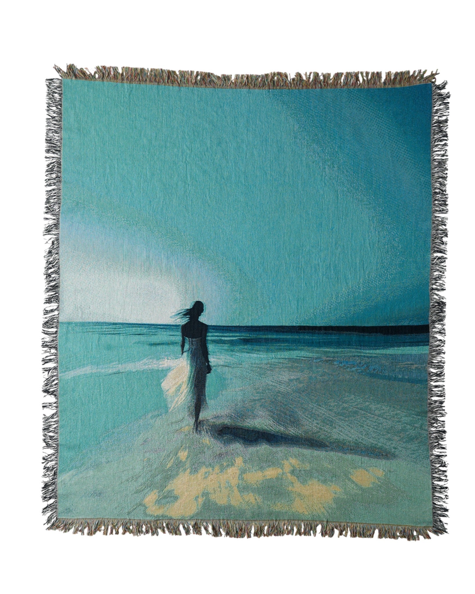 Ocean View Throw Blanket : L