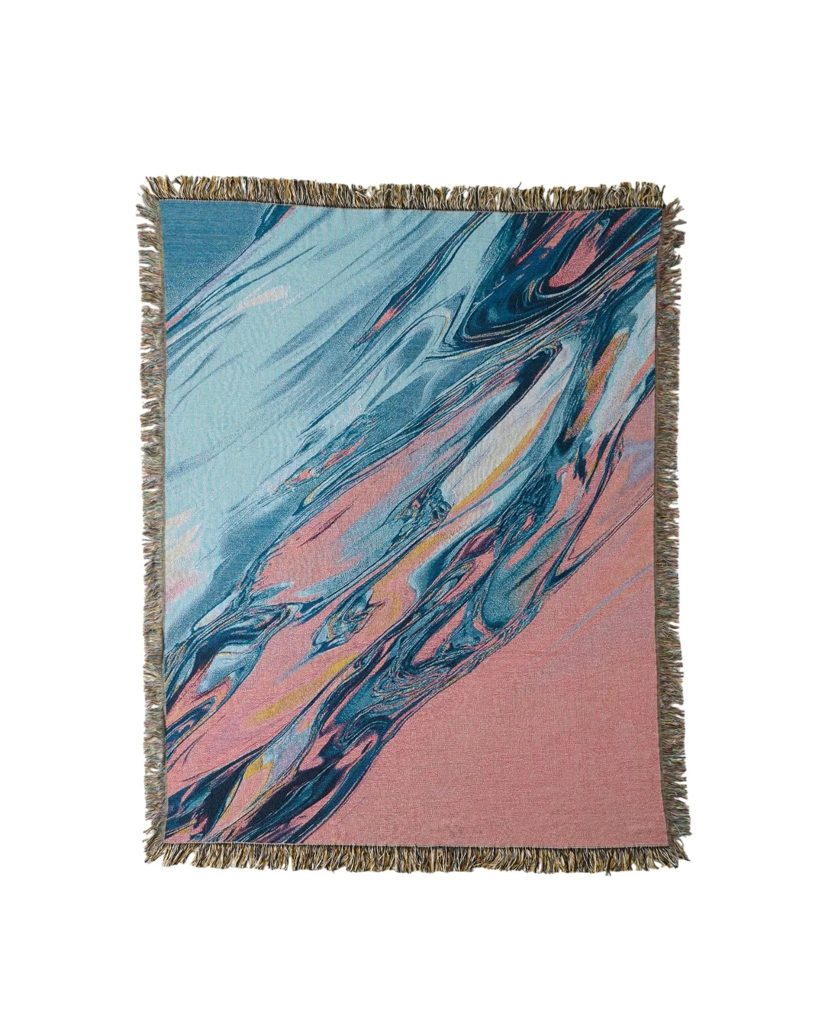 Pastel Flow Throw Blanket : M