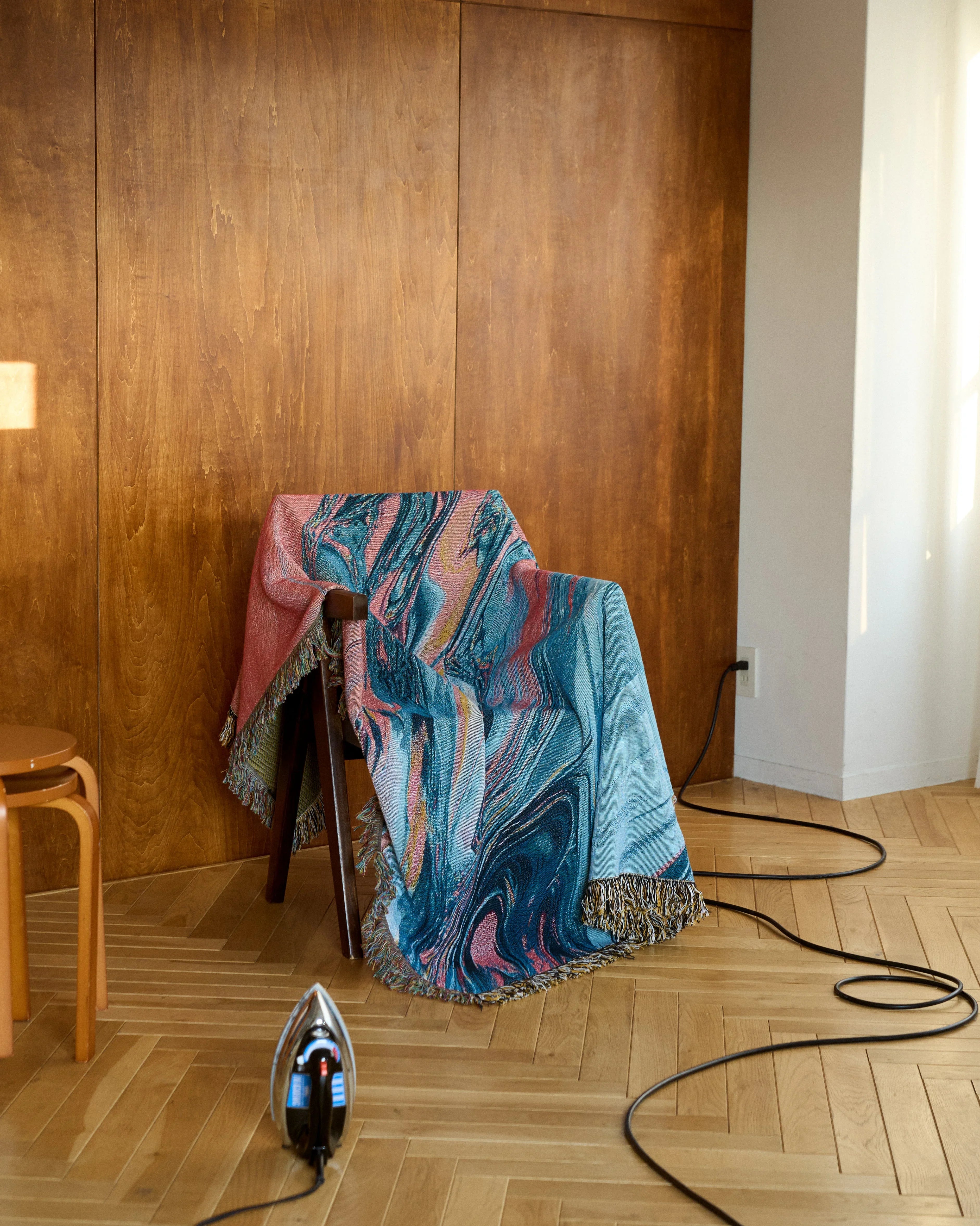 Pastel Flow Throw Blanket : M