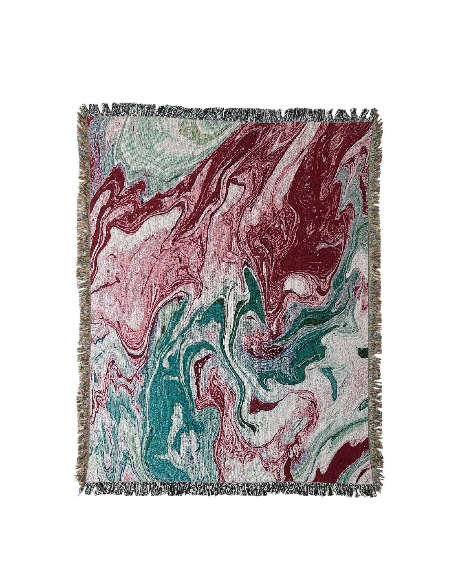 Pink Sage Flow Throw Blanket : M