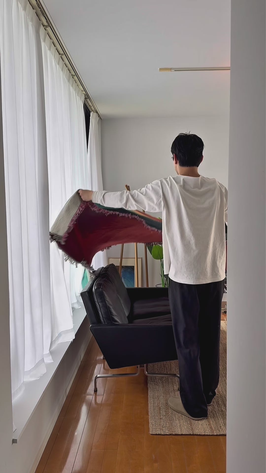 Fluid Spiral Throw Blanket | iMPeRF