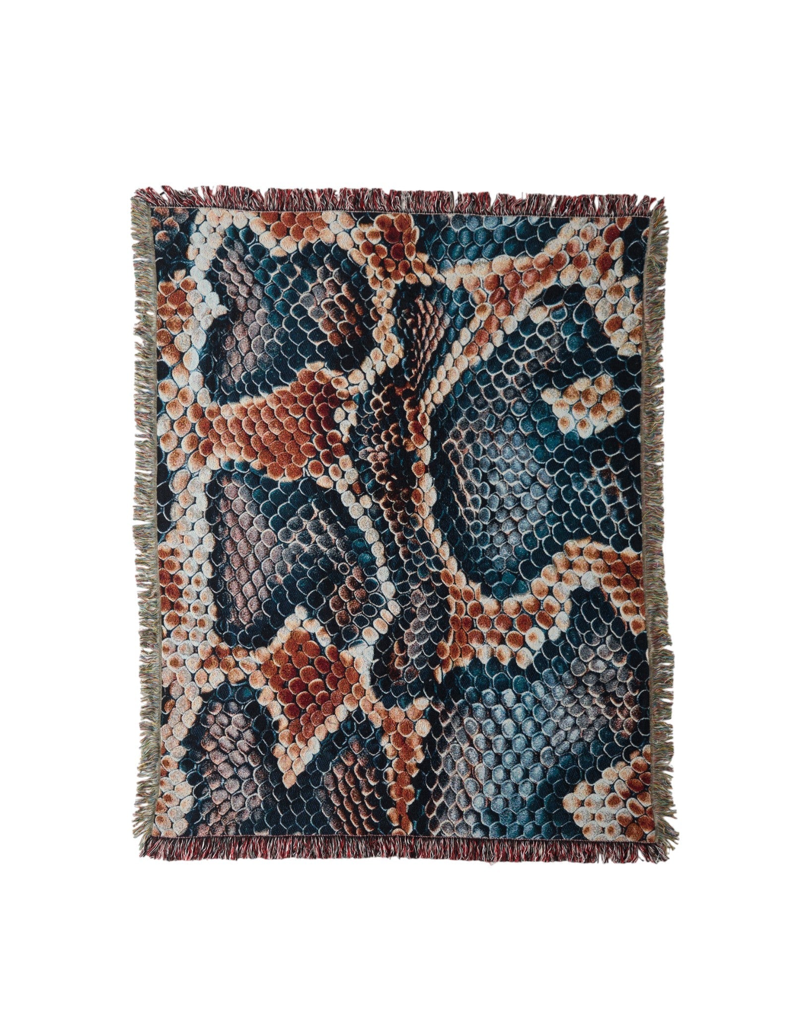 Snake Skin Throw Blanket : M