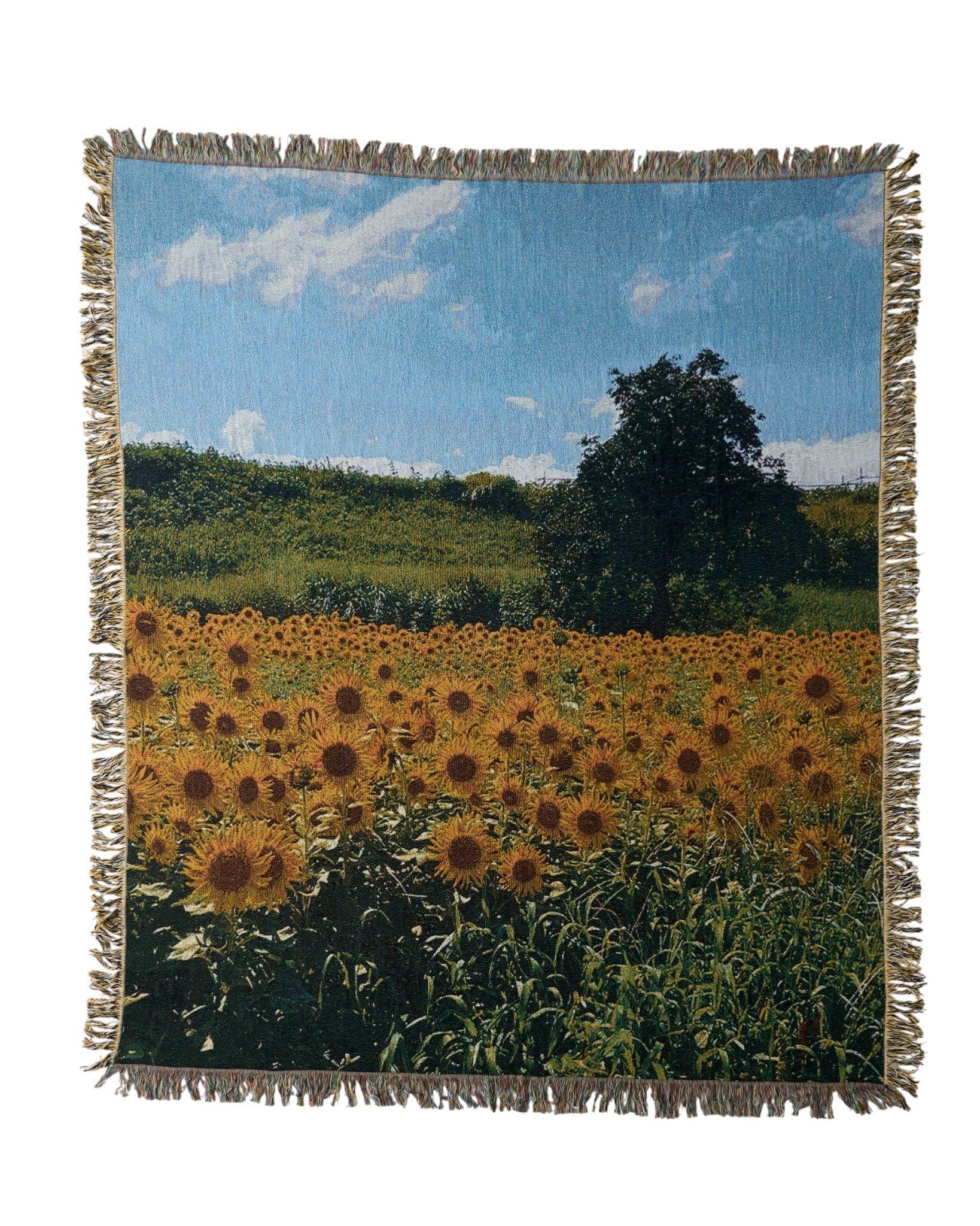 Gone Summer's Day Throw Blanket : L