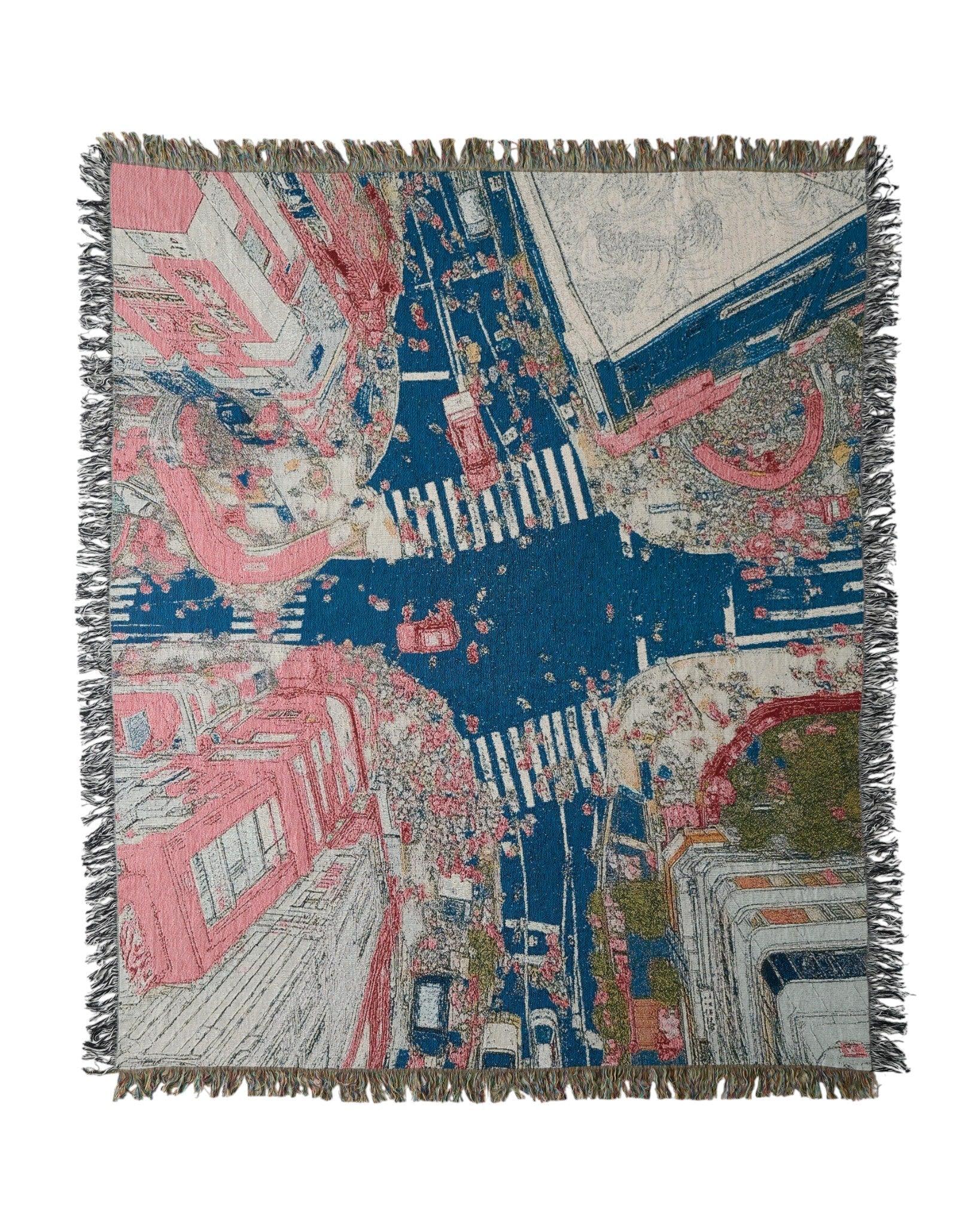 Tokyo Crossing Throw Blanket | iMPeRF